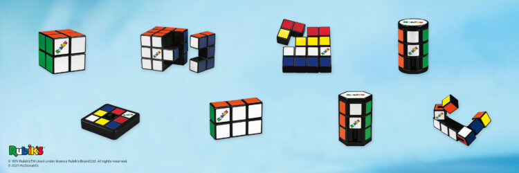 La Cajita Feliz le da la bienvenida a nuevos desafíos para toda la familia con los juguetes de Rubik’s®