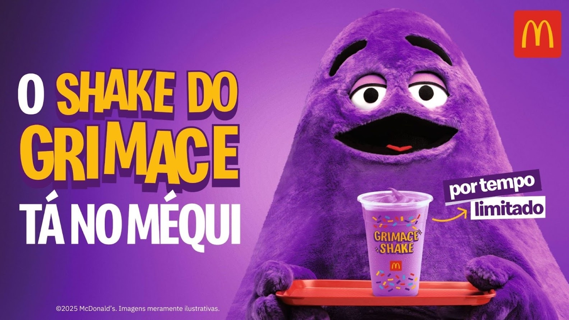 McDonald’s traz Grimace de volta e escala Rayssa Leal para conectar esse ícone com a Geração Z